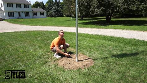 Do-It-Yourself $130 Flag Pole - DIYTyler