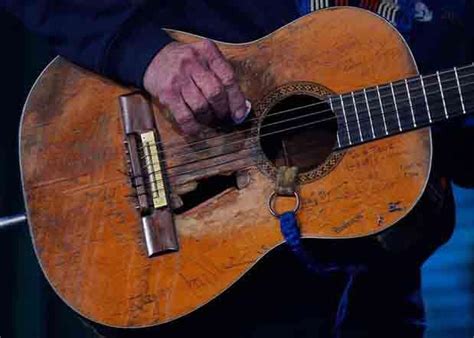 Willie Nelson’s “trigger”, his guitar of choice for over 45 years even ...