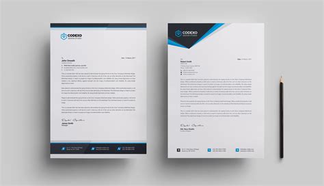 Letterhead Design Templates – Graphic Mega | Graphic Templates Store