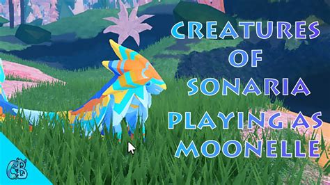 Creatures of Sonaria - Playing as a Moonelle - YouTube