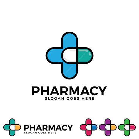 Premium Vector | Pharmacy logo icon vector.