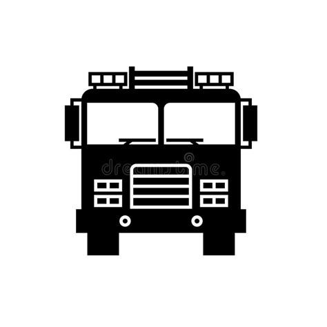 Free 190 Fire Truck Silhouette Svg SVG PNG EPS DXF File - Free SVG Cut Files