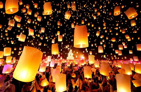 Vé Lễ Hội Thả Đèn Lồng Chiang Mai 2023 (Loy Krathong & Yi Peng) | Thái ...