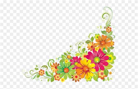 Free Flower Border Clipart Images | Best Flower Site