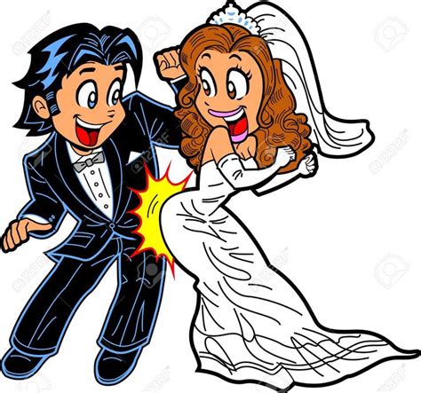 Resultado de imagen para dibujos de casados | Couple clipart, Dance ...