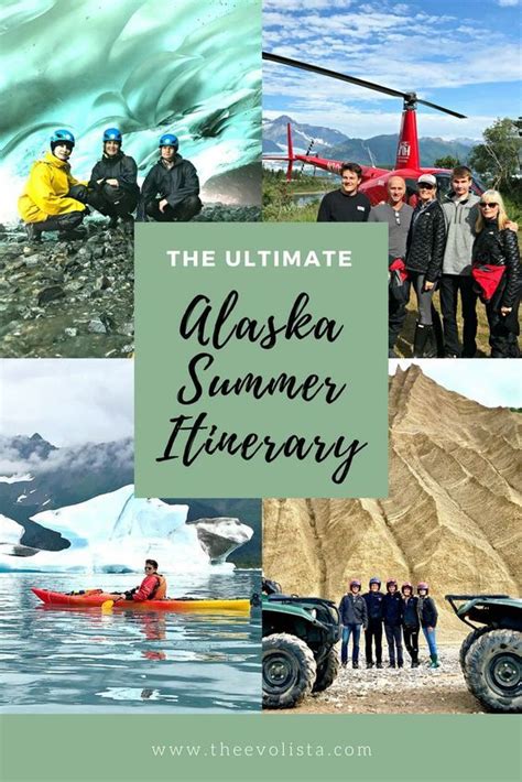 How to Plan the Best Alaska Summer Trip Itinerary - THE EVOLISTA | Alaska road trip, Alaska ...