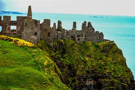 Dunluce Castle Ruins - Northern Ireland Photograph by Marilyn Burton ...