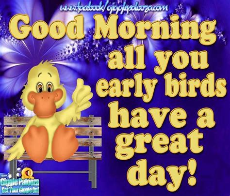 Good Morning All You Early Birds Have A Great Day | Good morning snoopy ...