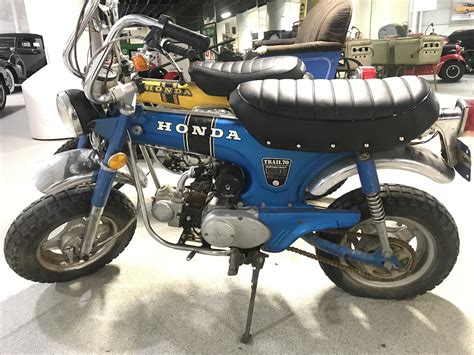 1970’s Honda Trail 70 in a museum in Auburn Indiana : r/Honda