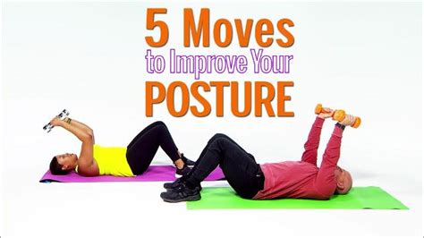 5 exercises for better posture