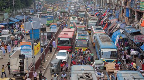 The Bangladeshi Traffic Jam That Never Ends - The New York Times