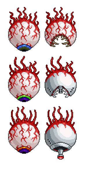 Texture Pack - Eye of Cthulhu+Twins Resprite. | Terraria Community Forums