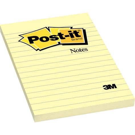 Post-it® Notes Original Lined Notepads | FSIoffice