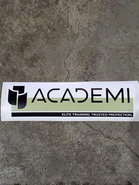 Academi Blackwater 8 inch Decal | Etsy