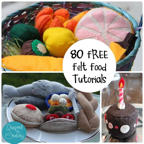 Felt Toy Food – Huge List of 80 Free Patterns & Tutorials – Updated – Inspired to Creativity