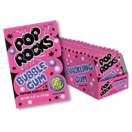 Pop Rocks Bubble Gum | Classic Favorite | Gluten Free Candy