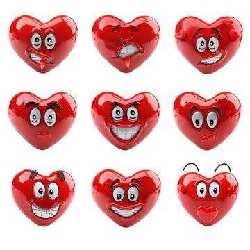 Heart Face Expressions, Heart Face, Facial, Life PNG Transparent Image and Clipart for Free Download
