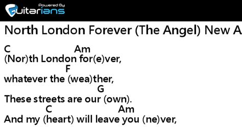 Louis Dunford - North London Forever (The Angel) New Arsenal Anthem 結他譜 Chord譜 吉他譜 | Guitarians.com