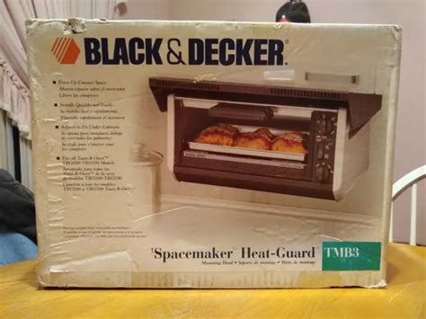 NEW BLACK & Decker Toaster Oven Mounting Hood TMB3 Spacemaker- Models ...