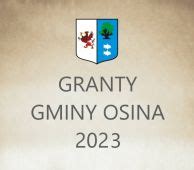 Wyniki Granty Sołeckie Gminy Osina 2023