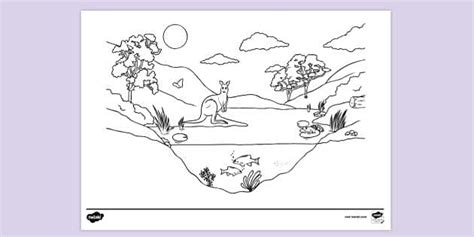 FREE! - Ecosystem Colouring Sheet | Colouring Sheets