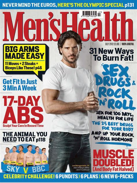 Joe Manganiello Workout for British Men’s Health | The Fashionisto