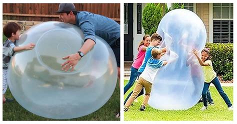 These Giant Bubble Balls Can Be Filled With Air or Water and You Know ...