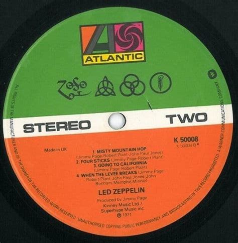 Led Zeppelin IV Vinyl LP | Planet Earth Records