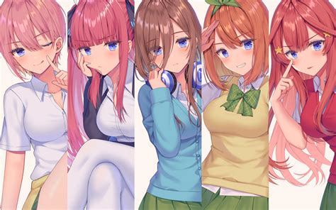 The Quintessential Quintuplets Wallpaper 4K