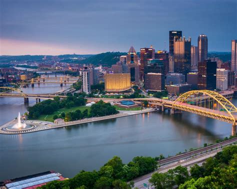 Pittsburgh Skyline Wallpapers - Top Free Pittsburgh Skyline Backgrounds ...