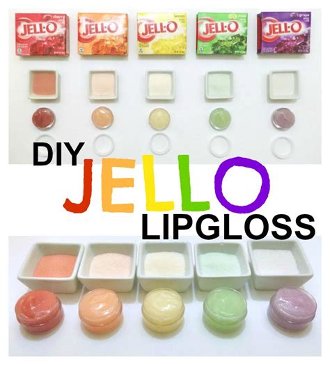 DIY JELLO Lip Gloss - Inspiration Made Simple