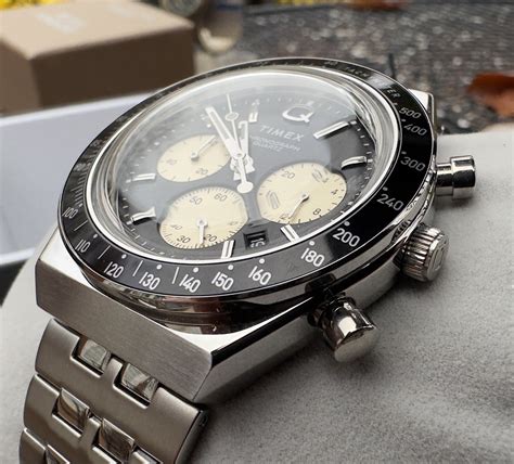 TIMEX Q Chronograph Reissue NIB Unworn, Unsized. | WatchUSeek Watch Forums