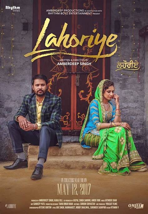 First official poster of Punjabi Movie Lahoriye by Amrinder Gill ...