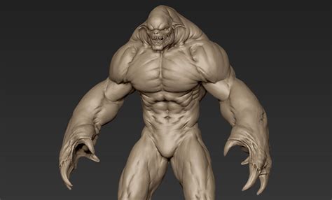 ArtStation - Chimera Creature Sculpt | Resources