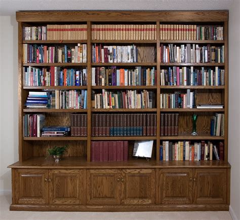 Handmade Bookcases, built-in by Downing Fine Woodworking | CustomMade.com | Bookshelf design ...