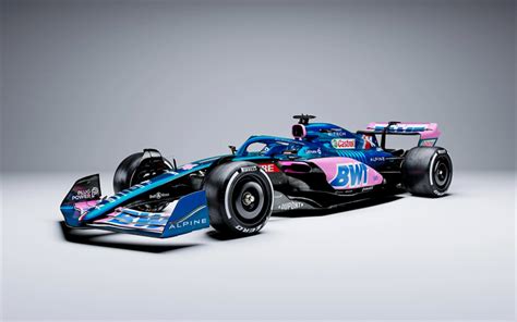 Download wallpapers 2022, Alpine A522, 4k, front view, exterior, Formula 1, F1 2022 racing cars ...