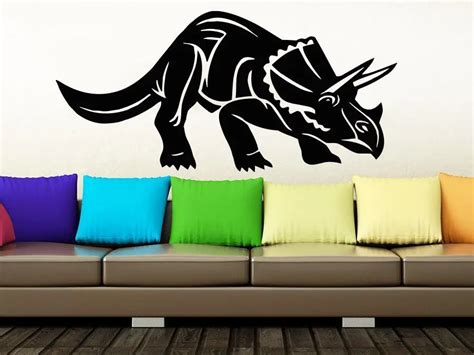 Dinosaur Wall Decals Predator Animal Vinyl Decal Sticker Nursery-in Wall Stickers from Home ...