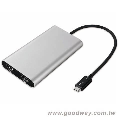 Thunderbolt™ V3 Dual HDMI 2.0 output adapter | Taiwantrade.com