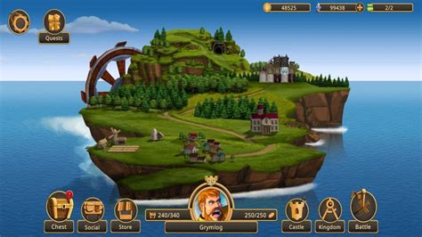 Siege Castles lets you build a formidable fortress and topple enemy towers