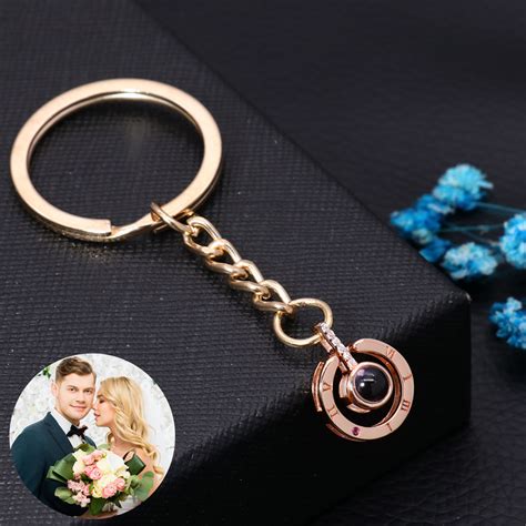 Personalized Photo Projection Keychain