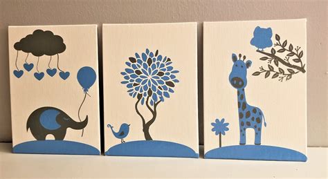 Boy Nursery Wall Decor Boy Nursery Nursery Wall Art | Etsy