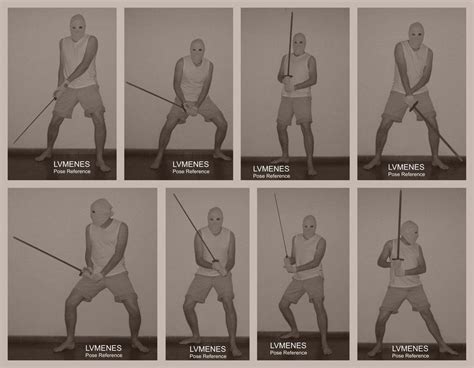 Two Handed Sword Poses