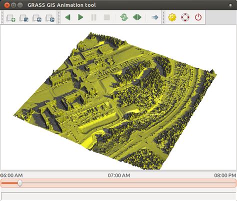 Spatio-temporal data handling and visualization in GRASS GIS