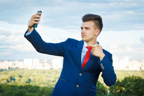 Premium Photo | Young businessman in a suit