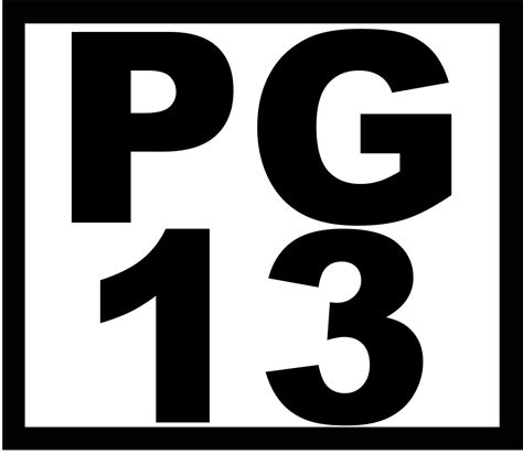 PG 13 PNG transparents - StickPNG