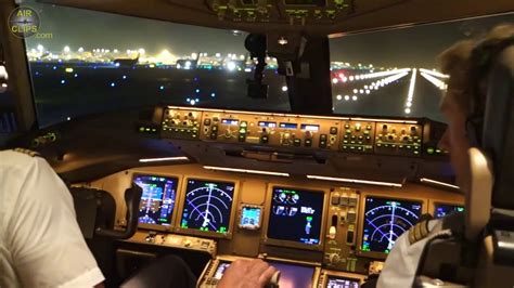 Boeing 777-300 - Take Off Cockpit View - Tokyo, Japan - YouTube