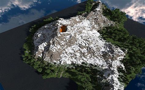 Volcano Island Minecraft Project