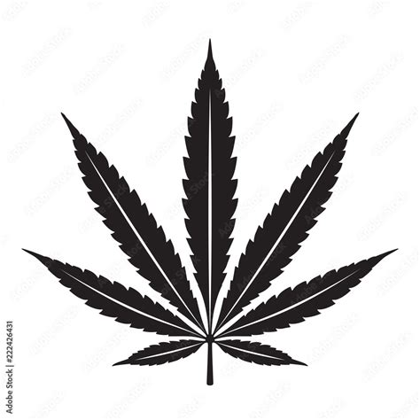 Marijuana vector cannabis leaf weed icon logo clip art illustration ...