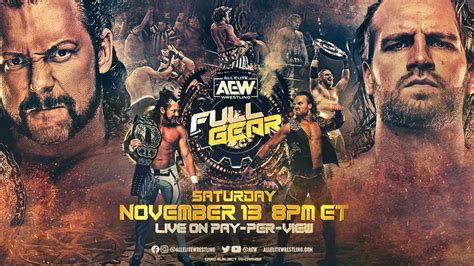 AEW Full Gear 2021 Results (Nov. 13th, 2021) – New WORLD Champion!!