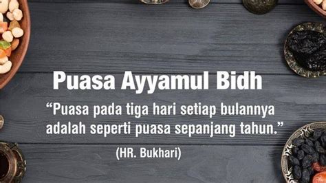 Puasa Hari Putih (13, 14 & 15 Haribulan Dalam Bulan Islam): Hukum, Niat & Kelebihannya